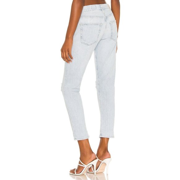 NWT Adriano Goldschmied AG Ex-Boyfriend Slim in Premiere Destroyed Jeans 31 - Picture 4 of 8